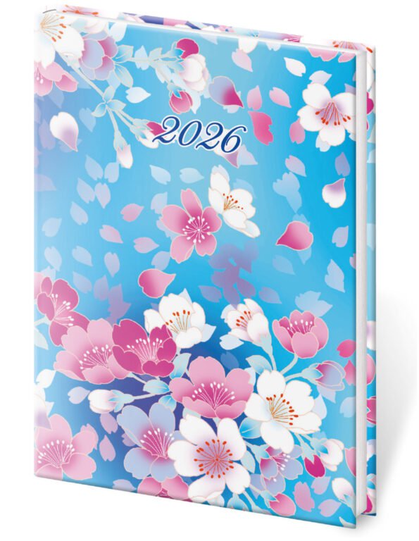 Kapesní diář A7 Vario Lyra Blossom