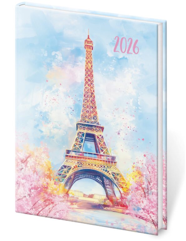 MEMORY (imitace pravé kůže) - Kapesní diář A7 Vario Lyra Paris