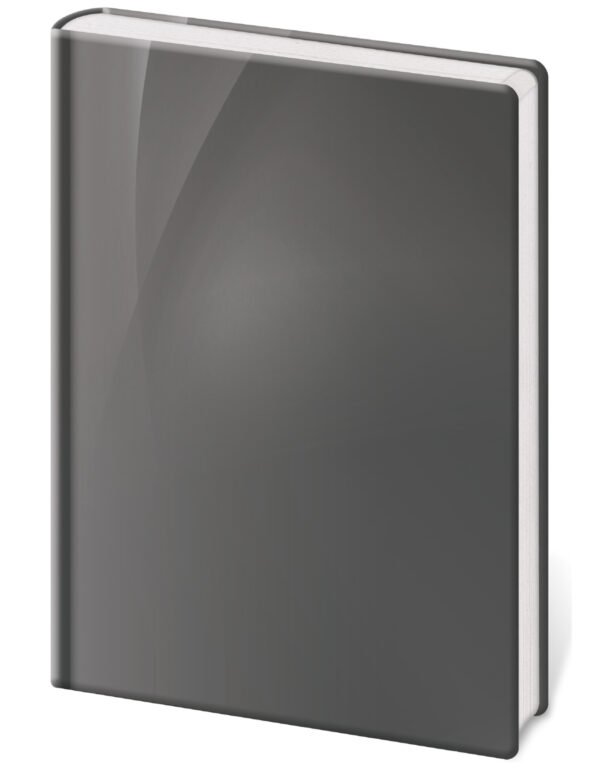 Black +, Double+ - Zápisník Vario XL linajkový - GREY DESIGN