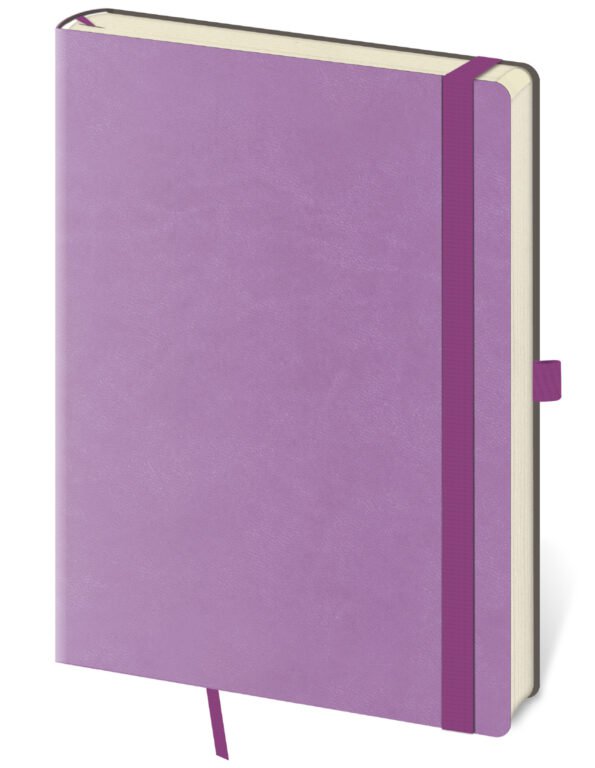 Zápisník Flexies L linajkový Petrol Violet