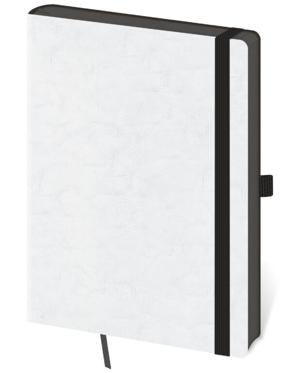 Black +, Double+ - Zápisník Memory L bodkovaný White