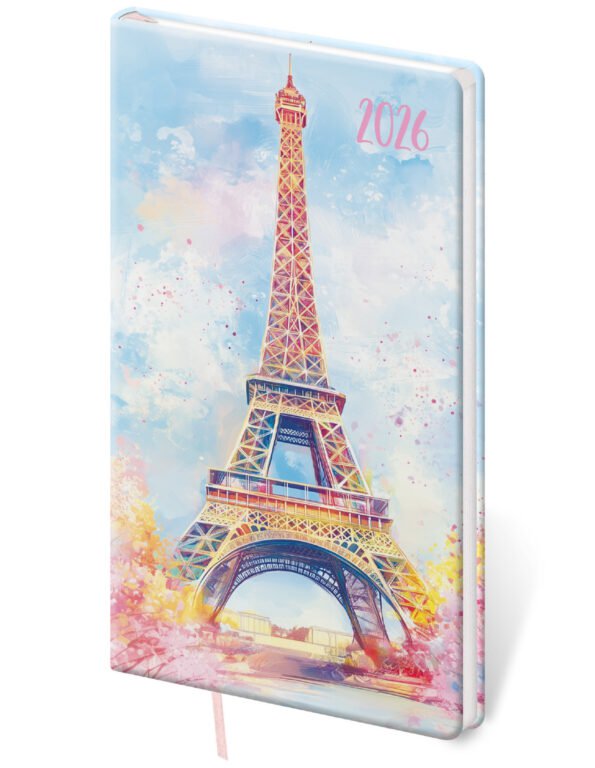 MEMORY (imitace pravé kůže) - Kapesní diář Vario Lyra Paris